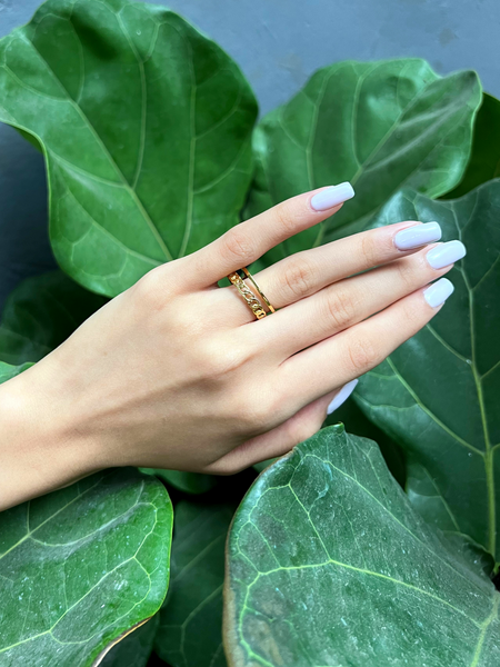 RENEE LUXE LAYERED RING